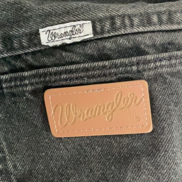 Wrangler Black Straight Jeans 90’s USA made vintage - Picture 2 of 7
